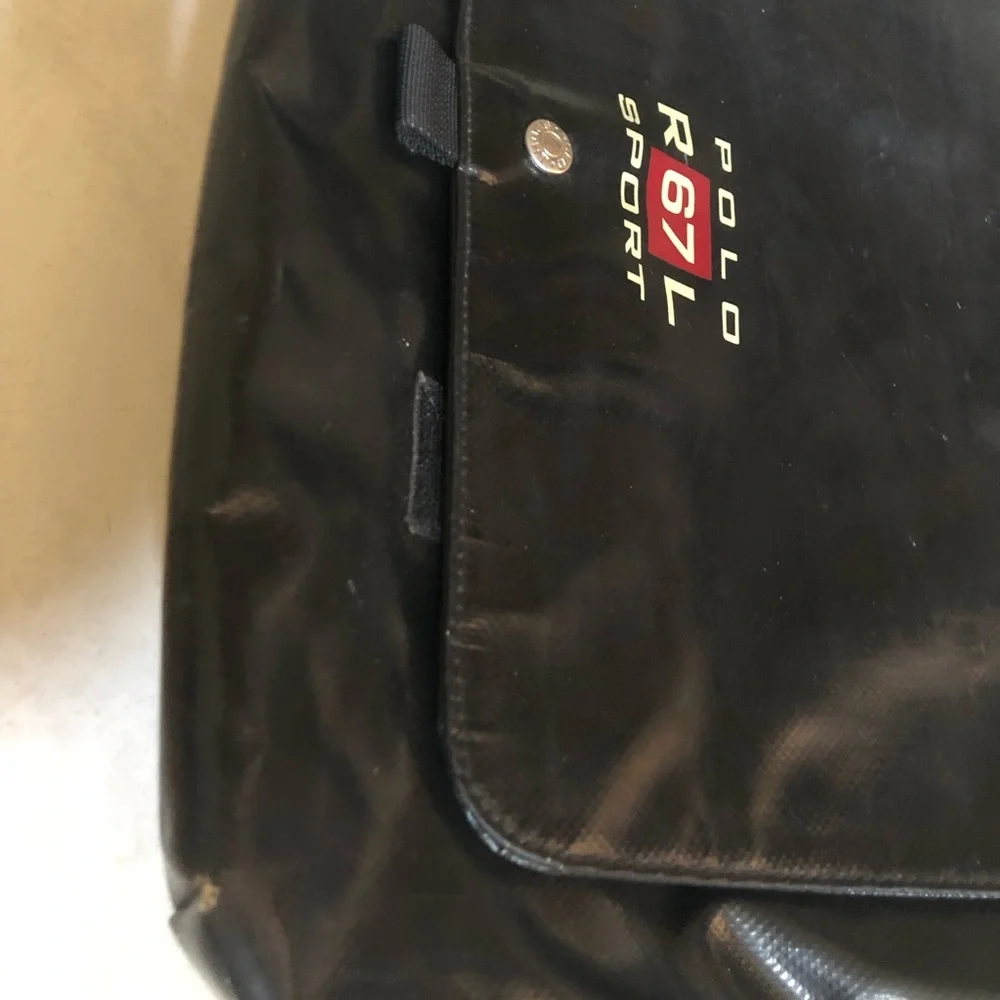 Polo Ralph Lauren vintage messenger bag. Crossbody bag.